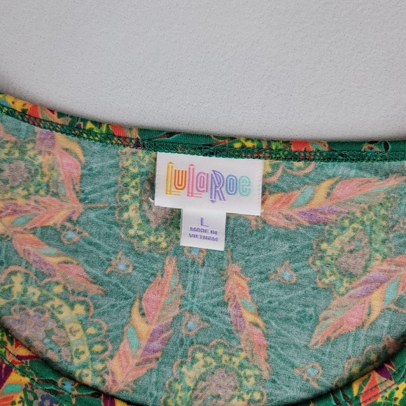 NOT FOR SALE Lularoe Irma Hi Low Tunic Top Shirt Sz L - Picture 9 of 11